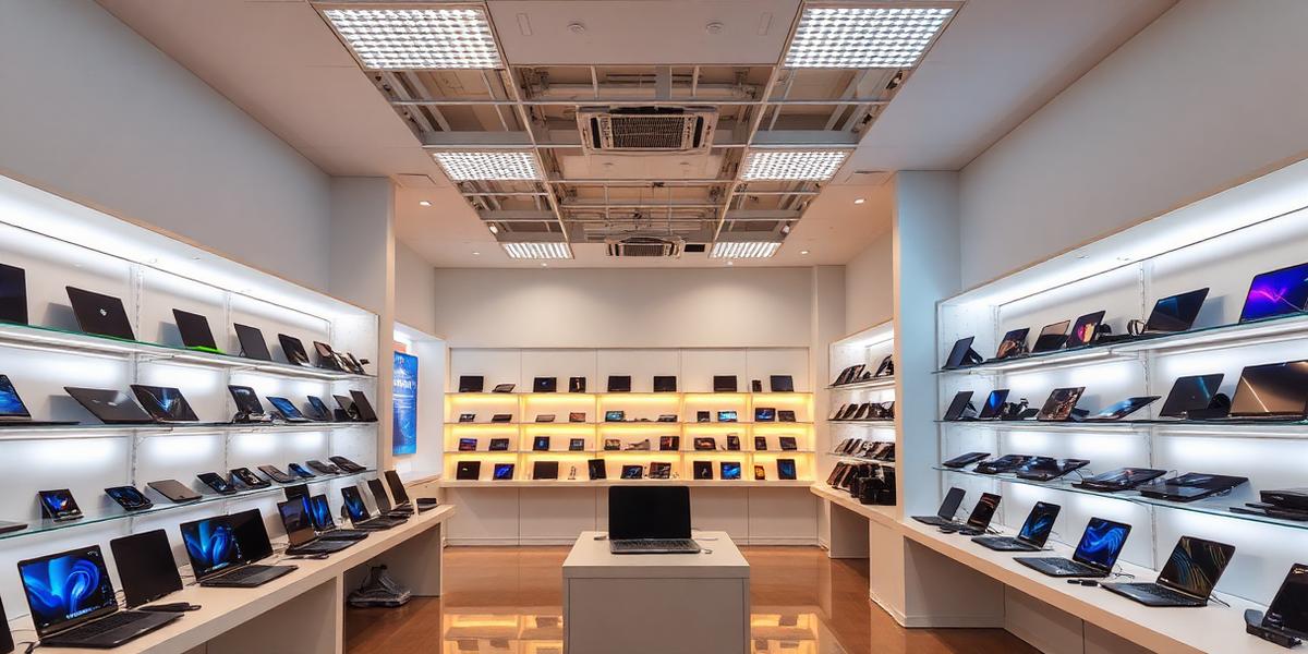 Wizard Co. Ltd store interior in Kigali